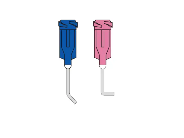 Plastik Hub ilə Paslanmayan Polad İğne